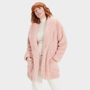 Ugg Cozy Pink Teddy Jacket